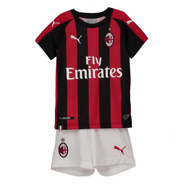 Camiseta Milan 1ª Niños 2018/19 Rojo